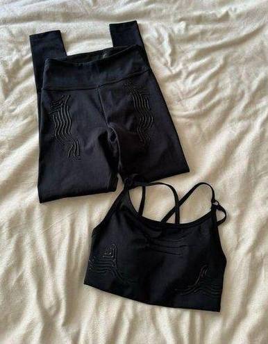 Gymshark Black Matching  Exo Workout Set