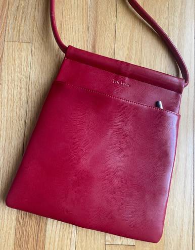 Tuci Italia leather crossbody bag Red