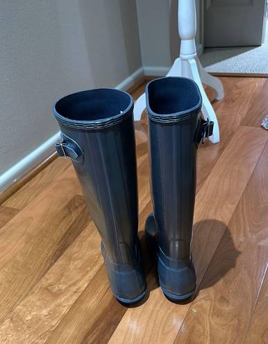 Hunter Tall Gray Rainboots