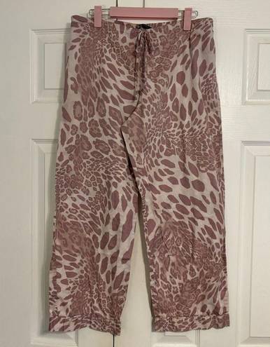 Natori  Pink Leopard Pajama Set