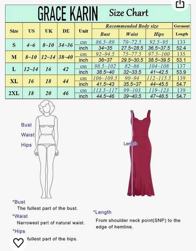 Grace Karin Women's Long Formal Dresses Sleeveless V Neck Cocktail Wedding Guest Dresses Mermaid Ruffle Party Prom Maxi Dress