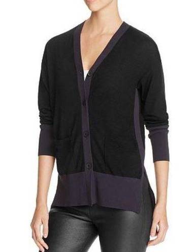 DKNY  Pure Cardigan With Open Back And Step Hem