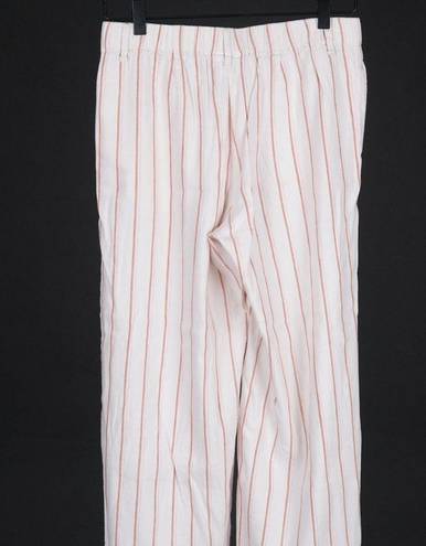 J.Jill  Striped Wide Leg Linen Blend Pants