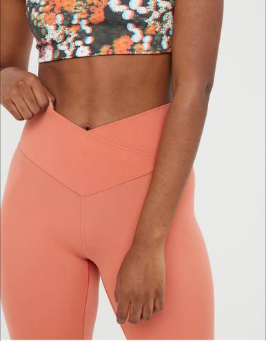 Aerie High Waisted Crossover Leggings