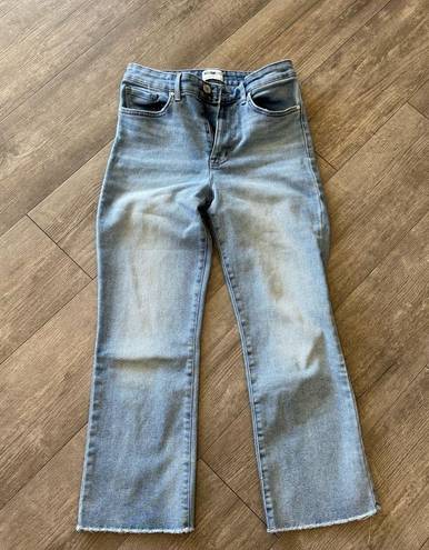 William Rast  super high rise flare crop jeans ✨