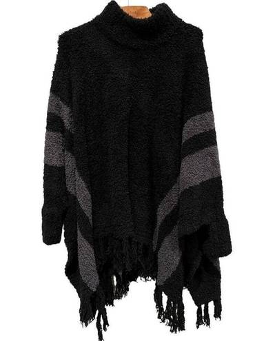 Barefoot Dreams  'Cozy Chic Beach' Fringe Lounge Poncho One Size