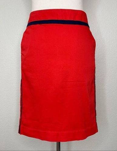 Tommy Hilfiger  Red Pencil Skirt