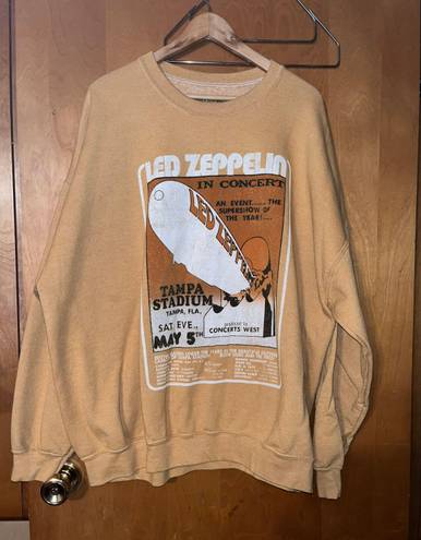 Life Clothing Co. Led Zeppelin Sweatshirt Size X-Large 