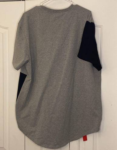 Hudson  Outerwear Eye Prado Short Sleeve Tee Gray Women Size 2XL