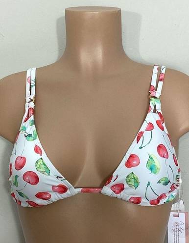 PilyQ New.  cherries bikini set. Small. MSRP $144