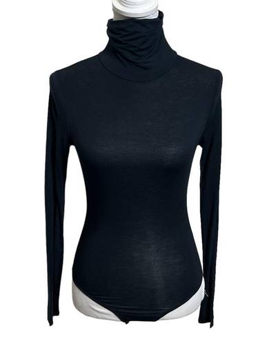 Hill House  The Luna Bodysuit in Black Jersey NWT Size XS
