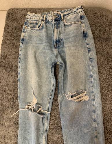 ZARA High Rise Mom Jeans