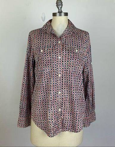 Krass&co Lauren Jeans  Paisley Button Down Shirt