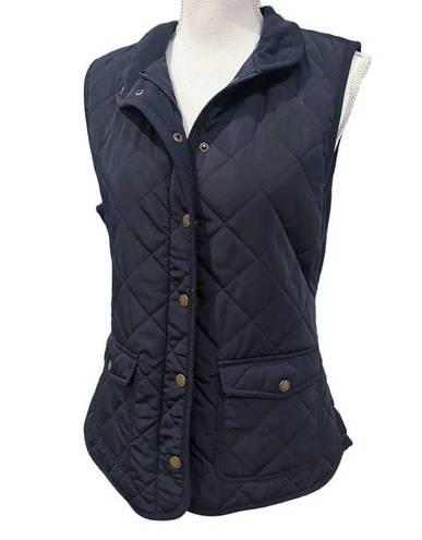 The Row The Savile Co. London Blue Quilted Lightweight Vest