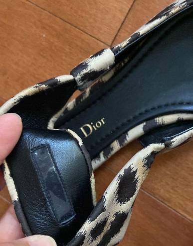 Dior ballerina sling back. Fits 7-7.5