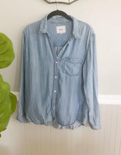 Rails Women’s Size Medium Denim Shirt Long Sleeve Button Down