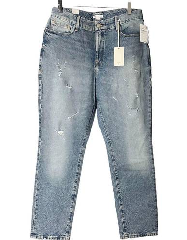 Good American NWT  Good Classic Distressed Hi-Rise Jeans GC062T Women Size 8/29