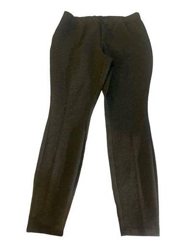 J.Jill  Charcoal Ponte Leggings Size M EUC #2726a