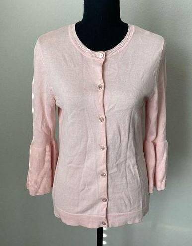 Isaac Mizrahi  Live Pink Sweater Blouse Extra Small