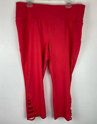 Lane Bryant NEW Livi for  Wicking Capri Legging Pockets Stretch Women Plus 18 20