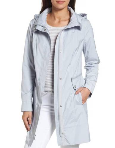 Cole Haan Cole‎ Haan Women's Travel Packable Rain Jacket Size Small Mist (Light Blue) NEW