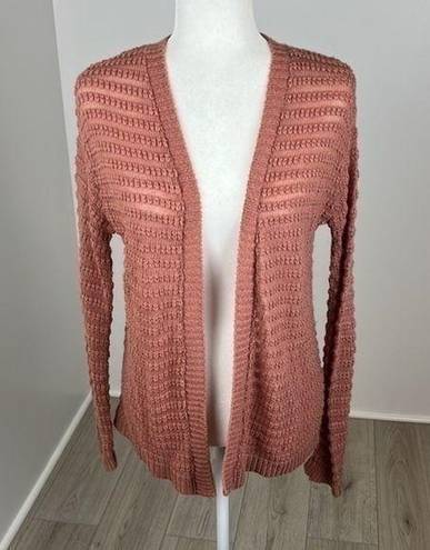 Serendipity  Pink Knit Cardigan Size Large