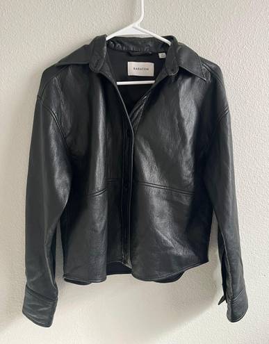 Aritzia Babaton Leather Jacket