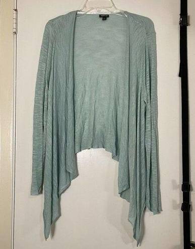 Torrid  Mint Green open front drape lightweight cardigan sweater Plus Size 0