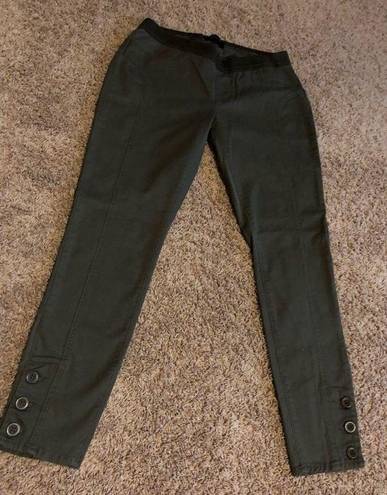 Seven7 Seven olive green ankle pants sz 12 NWT