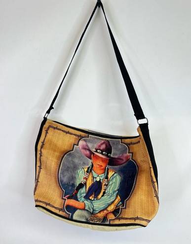 Krass&co El Paso Saddle Blanket  Cowgirl Purse Bag Western Rodeo Satchel Vintage