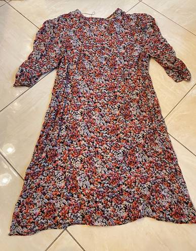 All Saints Dress Size Large Floral 