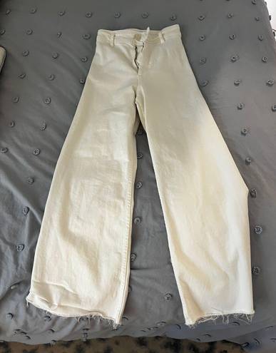 ZARA White Jeans