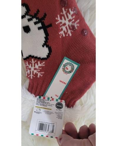 Sanrio  Hello Kitty Faux Fur Cozy Warmers Socks with gripper NWT