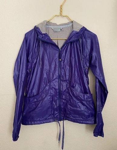 Athleta  Indio Beach Anorak Windbreaker Jacket Purple