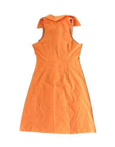 Cinq à Sept NEW  Sleeveless McKenna Dress Clementine Orange