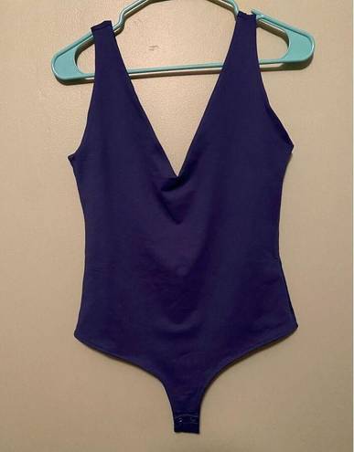 Reoria Sexy Plunge Deep V Neck Sleeveless V Backless Bodysuits Size L NWOT Size L