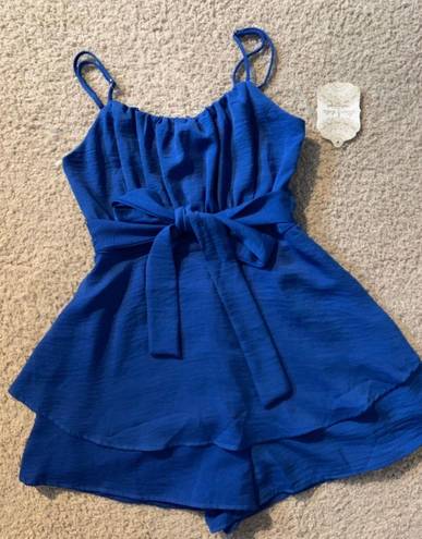 Altar'd State Royal Blue Romper