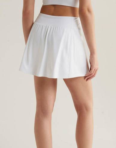 Zella Luxe Lite Step Out Skort White Tennis Skirt