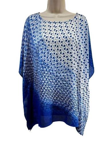 Chico's  Liam Paula Scoop Neck Poncho