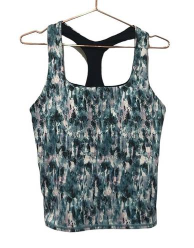 Sweaty Betty  tank top/ sports bra. Size large. Floral pattern.