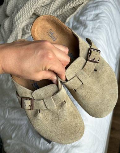 Birkenstock Boston Suede Leather