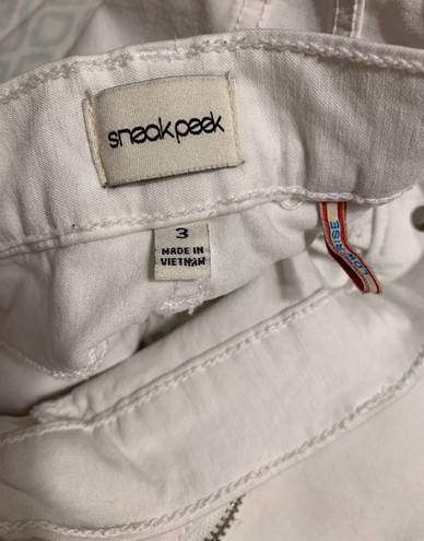 Sneak Peak White Jeans