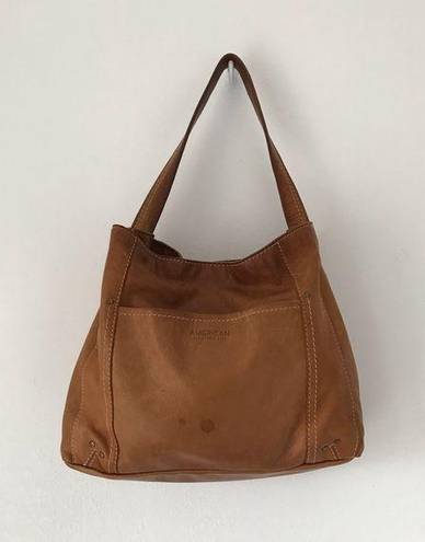 Krass&co AMERICAN LEATHER . Hobo leather shoulder bag