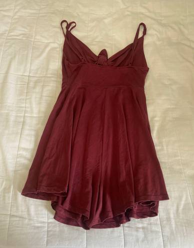 PacSun Maroon Kendall & Kylie Romper