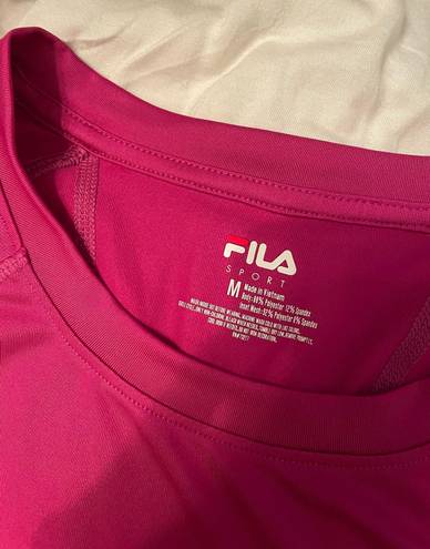 FILA Long Sleeve Workout Top