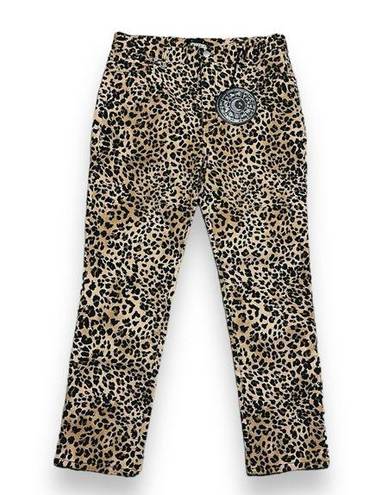 Dolls Kill  Horoscopez leopard print jeans