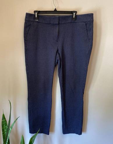 The Loft  Plaid Marisa Pants Size 14 