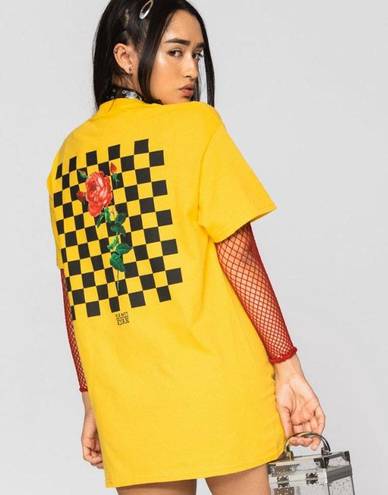 Samii Ryan Checkerboard Yellow Tee