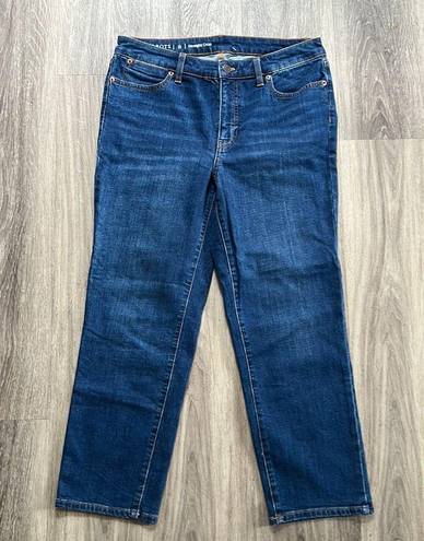 Talbots  Flawless Straight Crop Jeans 8
