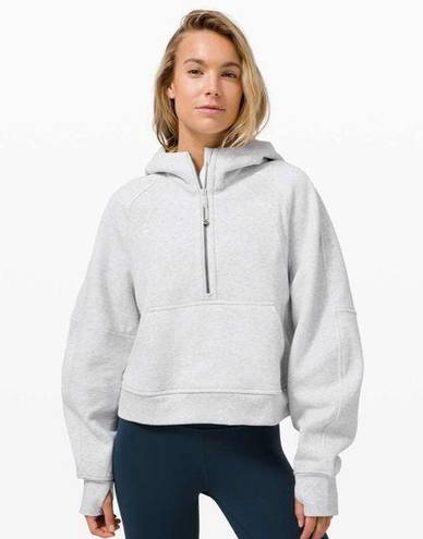 Track Scuba Full-Zip Hoodie - Heathered Core Ultra Light Grey - 2 at